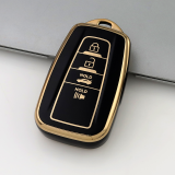 Gold TPU Car Key Cover For  TOYOTA  Key Protect Case