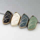 Gold TPU Car Key Cover For Roewe  Key Protect Case