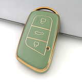 Gold TPU Car Key Cover For Chery  Key Protect Case