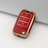 Gold TPU Car Key Cover For Roewe  Key Protect Case