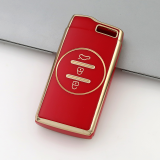 Gold TPU Car Key Cover For Chery  Key Protect Case