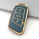 Gold TPU Car Key Cover For Chery  Key Protect Case