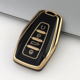 Gold TPU Car Key Cover For Geely  Key Protect Case