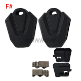 Universal transponder key shell kit, can put all KEYDIY blade