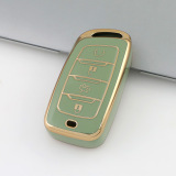 Gold TPU Car Key Cover For  Changan  Key Protect Case