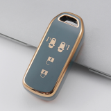 Gold TPU Car Key Cover For  Honda  Key Protect Case