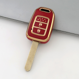 Gold TPU Car Key Cover For  Honda  Key Protect Case