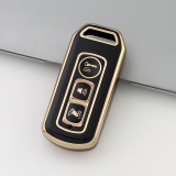 Gold TPU Car Key Cover For  Honda  Key Protect Case