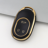 Gold TPU Car Key Cover For Roewe  Key Protect Case