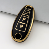 Gold TPU Car Key Cover For SUZUKI  Key Protect Case