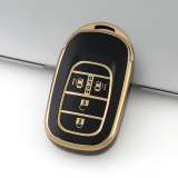 Gold TPU Car Key Cover For  Honda  Key Protect Case