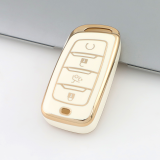 Gold TPU Car Key Cover For  Changan  Key Protect Case