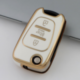 Gold TPU Car Key Cover For  HYUNDAI  Key Protect Case