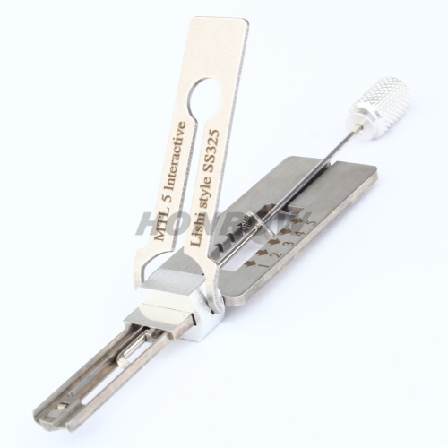 Lishi Tool MTL 5 Interactive SS325  2 in 1 lock pick lishi style lock pick  2 in 1 tool