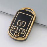 Gold TPU Car Key Cover For  Kia  Key Protect Case
