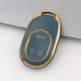 Gold TPU Car Key Cover For Roewe  Key Protect Case