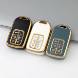 Gold TPU Car Key Cover For  Honda  Key Protect Case