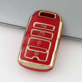 Gold TPU Car Key Cover For  Kia  Key Protect Case