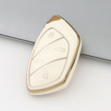 Gold TPU Car Key Cover For Roewe  Key Protect Case