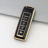 Gold TPU Car Key Cover For WEY  Key Protect Case