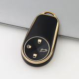 Gold TPU Car Key Cover For Roewe  Key Protect Case
