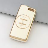 Gold TPU Car Key Cover For Chery  Key Protect Case