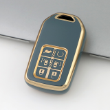 Gold TPU Car Key Cover For  Honda  Key Protect Case