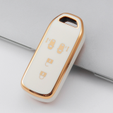 Gold TPU Car Key Cover For  Honda  Key Protect Case