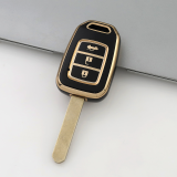 Gold TPU Car Key Cover For  Honda  Key Protect Case