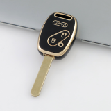 Gold TPU Car Key Cover For  Honda  Key Protect Case