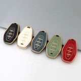 Gold TPU Car Key Cover For Chery  Key Protect Case