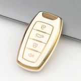 Gold TPU Car Key Cover For  GWM  Key Protect Case