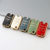 Gold TPU Car Key Cover For Roewe  Key Protect Case