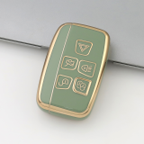 Gold TPU Car Key Cover For Landrover  Key Protect Case