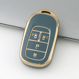 Gold TPU Car Key Cover For  Honda  Key Protect Case
