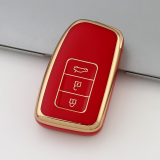 Gold TPU Car Key Cover For Lexus  Key Protect Case
