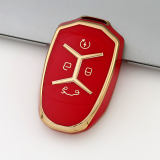 Gold TPU Car Key Cover For LYNK&CO  Key Protect Case