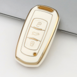 Gold TPU Car Key Cover For Geely  Key Protect Case
