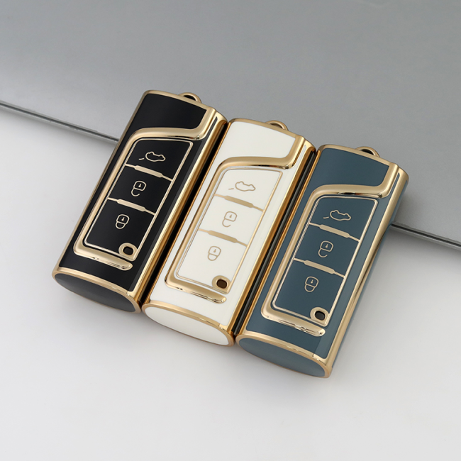 Gold TPU Car Key Cover For Trumpchi  Key Protect Case