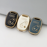 Gold TPU Car Key Cover For  Honda  Key Protect Case