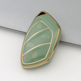 Gold TPU Car Key Cover For Roewe  Key Protect Case