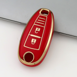 Gold TPU Car Key Cover For SUZUKI  Key Protect Case