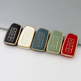 Gold TPU Car Key Cover For Lexus  Key Protect Case