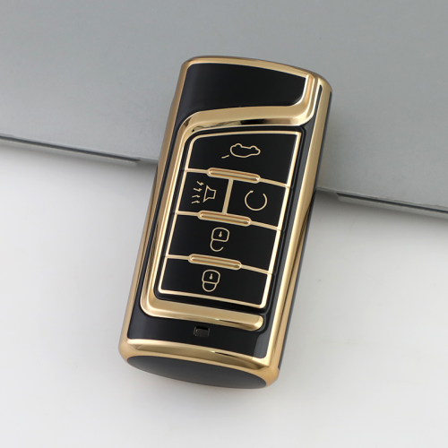 Gold TPU Car Key Cover For Trumpchi  Key Protect Case