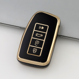 Gold TPU Car Key Cover For Lexus  Key Protect Case