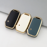 Gold TPU Car Key Cover For  Kia  Key Protect Case