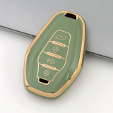 Gold TPU Car Key Cover For Chery  Key Protect Case