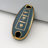 Gold TPU Car Key Cover For SUZUKI  Key Protect Case