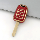 Gold TPU Car Key Cover For  Honda  Key Protect Case