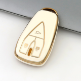 Gold TPU Car Key Cover For  Changan  Key Protect Case